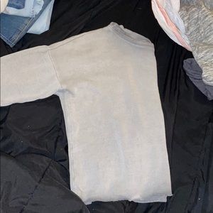 American eagle long sleeve crop top